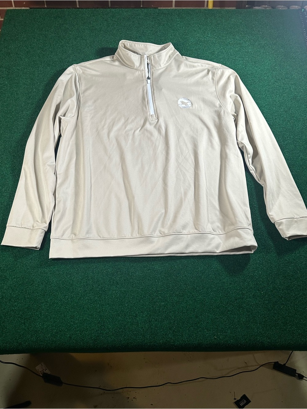 Men's Waggle Decoy Tan Performance Pullover